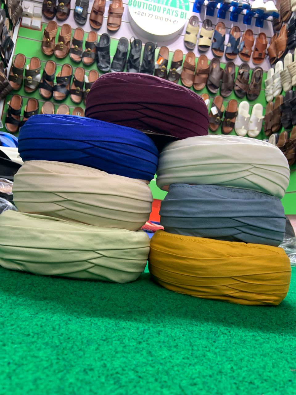 Turbans colorés